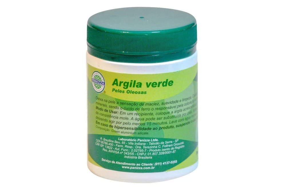 argila verde para pele oleosa