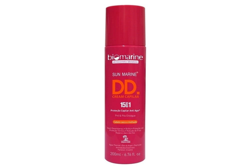 Biomarine DD Cream com protetor térmico