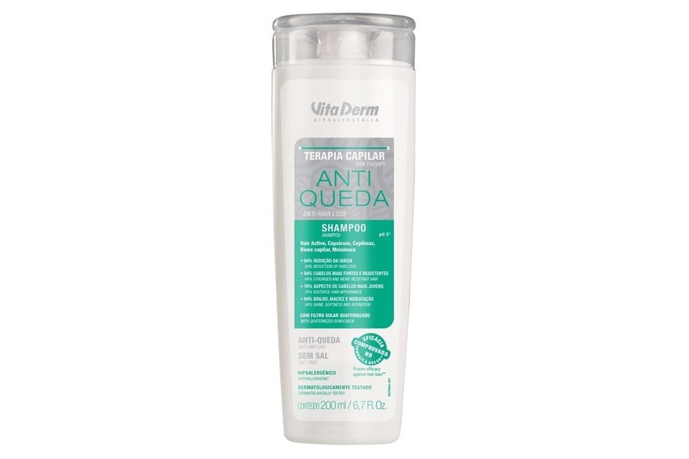 shampoo para queda de cabelo