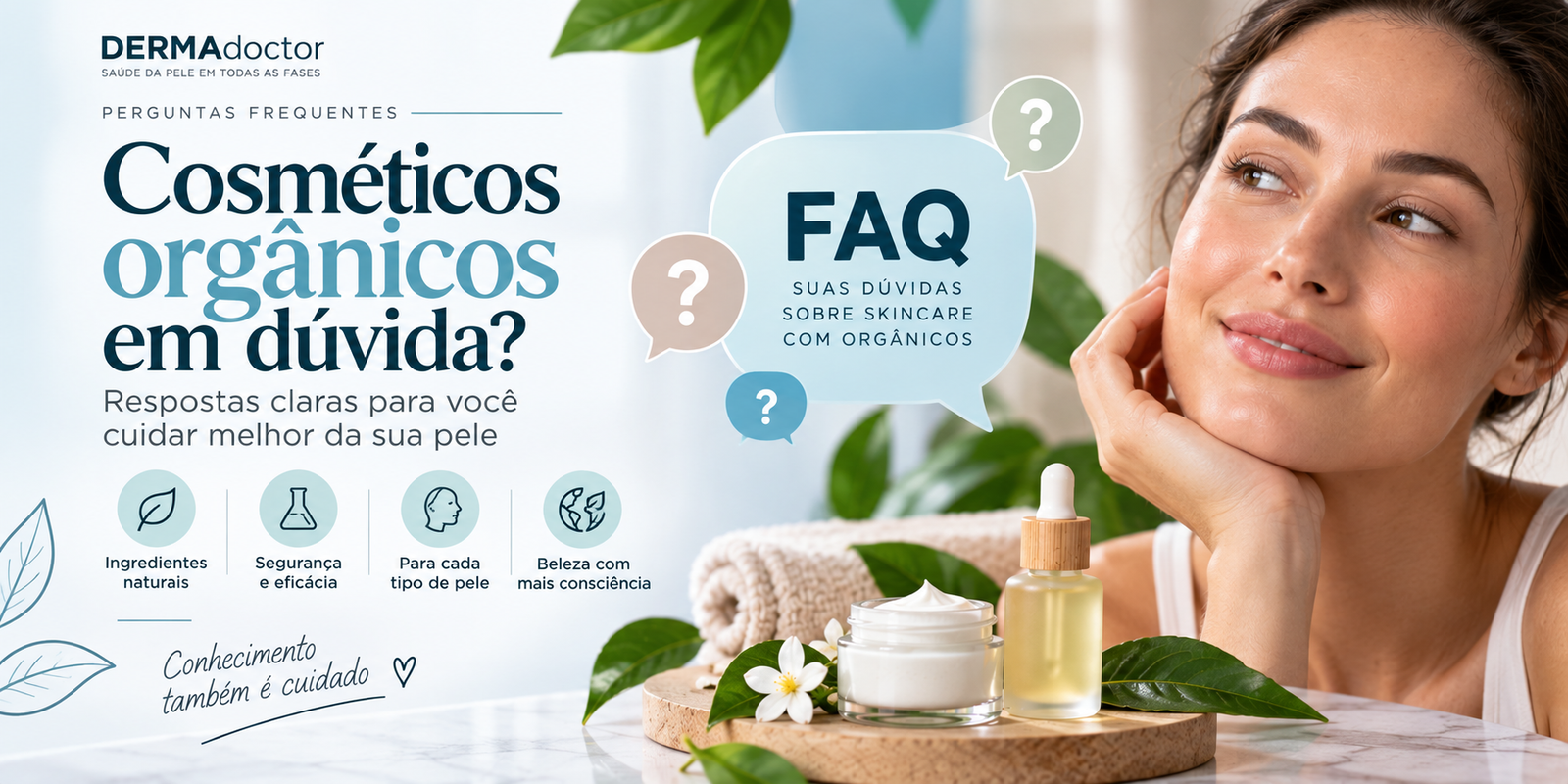 cosméticos organicos em duvida