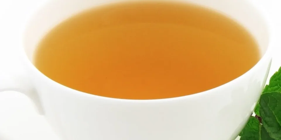 chá verde para pele